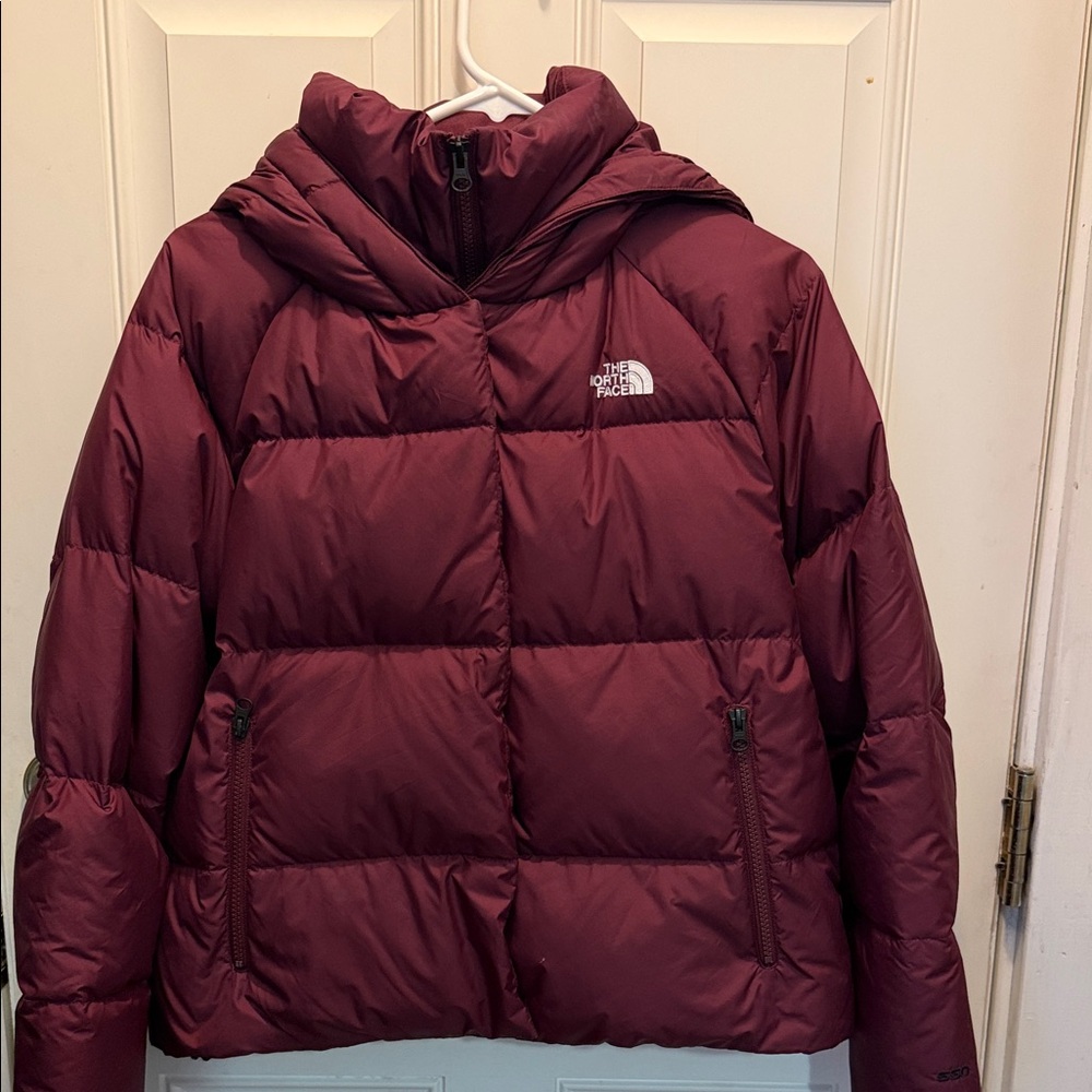 The North Face Maroon Hooded Jacket
